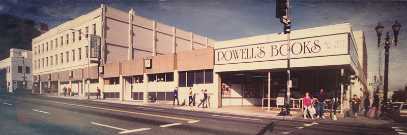 Historical photo of Powell's Books City of Books